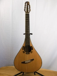 Guitare folk 7 cordes en forme de cistre - Preview