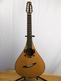 Guitare folk 7 cordes en forme de cistre - Photo #0