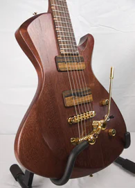 Guitare électrique, modèle SC6 Copper Red Tremolo - Photo #10