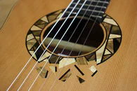 Guitare classique 60 : padouk et cèdre - Photo #4