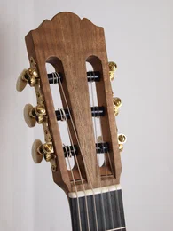 Guitare classique 57 : noyer et cèdre - Photo #5