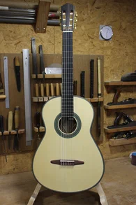 Guitare Classique n° 62 : merisier et épicéa - Photo #4